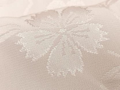 平和屋着物■長襦袢　無双仕立て　舞花地紋　半衿刺繍　正絹　逸品　未使用　CABM2175xe