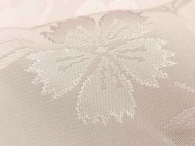 平和屋着物■長襦袢　無双仕立て　舞花地紋　半衿刺繍　正絹　逸品　未使用　CABM2175xe