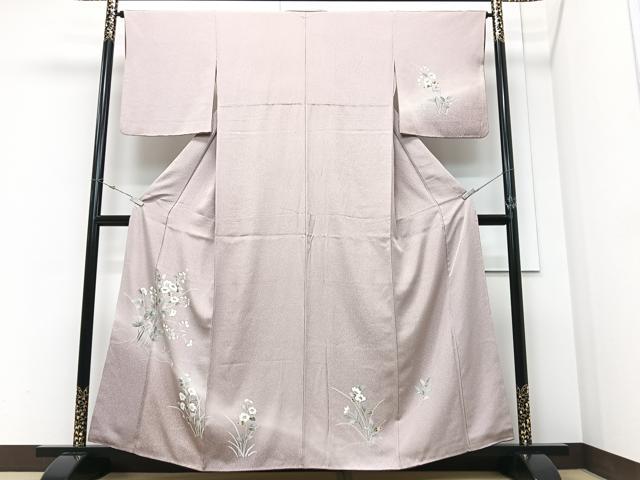 平和屋着物■訪問着　草花文　暈し染め　正絹　逸品　CABM2177xe