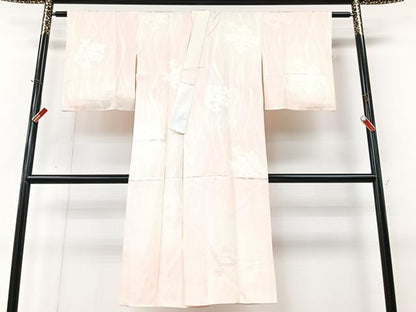 平和屋着物■長襦袢　袷　立波舞花地紋　暈し染め　正絹　逸品　CABM2189xe