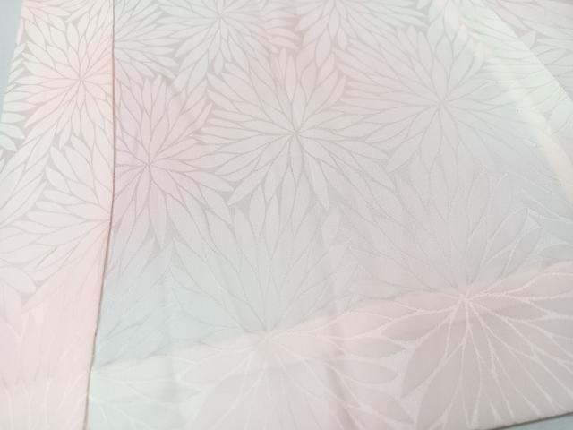 平和屋着物■長襦袢　無双仕立て　舞菊地紋　暈し染め　正絹　逸品　CABM2190xe