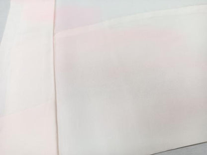 平和屋着物■長襦袢　無双仕立て　霞地紋　暈し染め　正絹　逸品　CABM2191xe