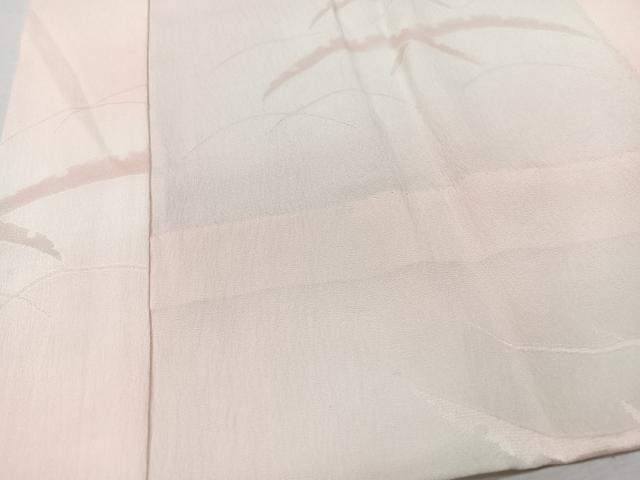 平和屋着物■長襦袢　無双仕立て　雪芝地紋　暈し染め　正絹　逸品　CABM2194xe