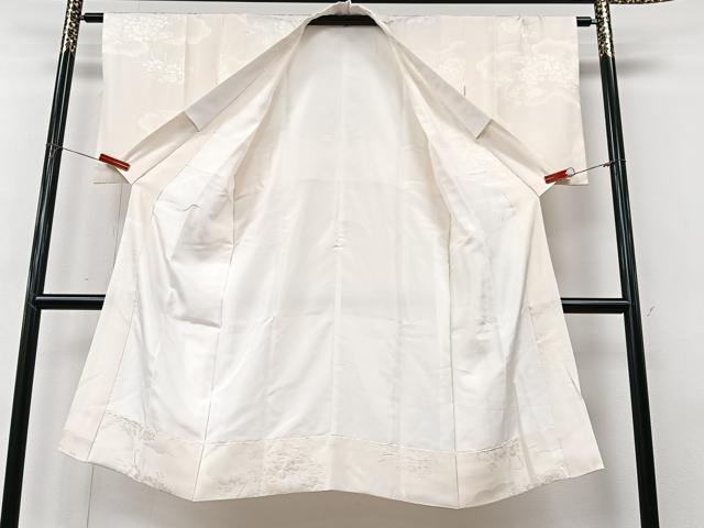 平和屋着物■長襦袢　袷　花籠文　正絹　逸品　CABM2197xe