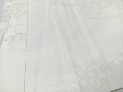 平和屋着物■長襦袢　袷　花籠文　正絹　逸品　CABM2197xe