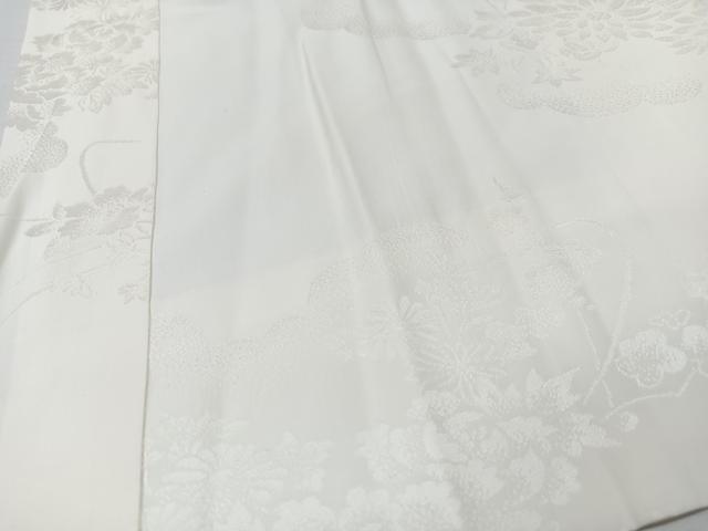 平和屋着物■長襦袢　袷　花籠文　正絹　逸品　CABM2197xe