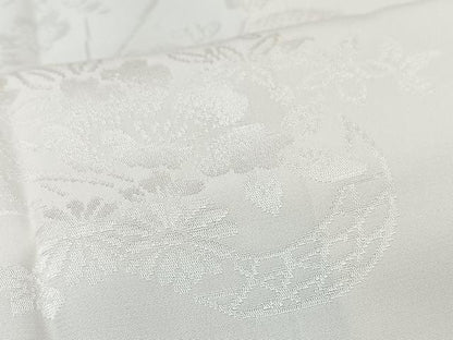 平和屋着物■長襦袢　袷　花籠文　正絹　逸品　CABM2197xe