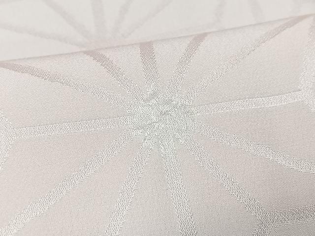 平和屋着物■長襦袢　袷　麻の葉地紋　暈し染め　半衿刺繍　正絹　逸品　CABM2198xe