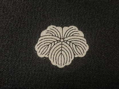 平和屋着物■豪華黒留袖　駒刺繍　飛鶴吉祥花文　金彩　正絹　逸品　CABM2205xe
