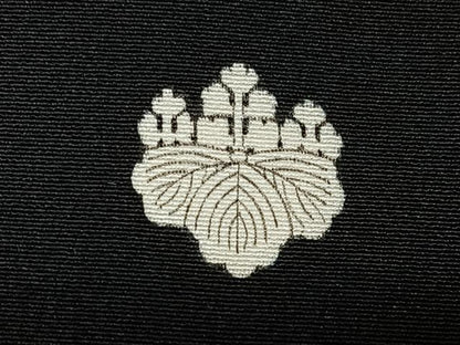 平和屋着物■豪華黒留袖　駒刺繍　花鳥鼓文　金彩　正絹　逸品　CABM2221xe