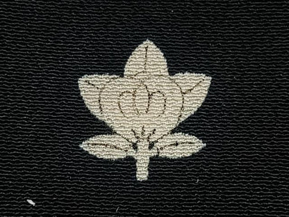 平和屋着物■豪華黒留袖　駒刺繍　飛鶴浜松文　金銀彩　正絹　逸品　CABM2231xe