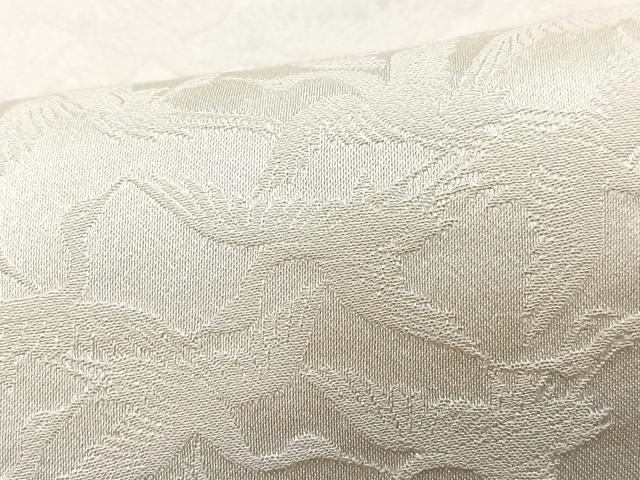 平和屋着物■長襦袢　無双仕立て　群鶴文　正絹　逸品　CABM2232xe
