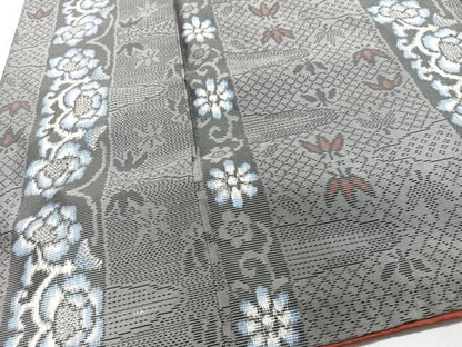 平和屋着物■本場大島紬　花間道　正絹　逸品　CABM2235xe