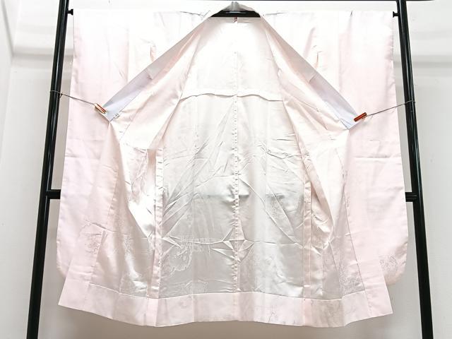 平和屋着物■振袖用長襦袢　夢想　雪輪花地紋　洗える着物　CABM2248xe