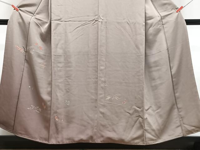平和屋着物■訪問着　草花文　正絹　逸品　CABM2278xe