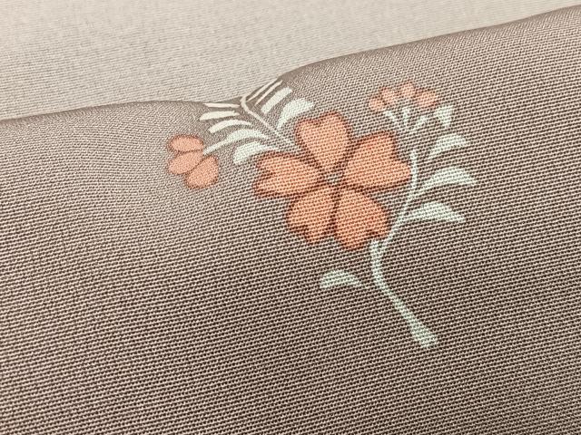 平和屋着物■訪問着　草花文　正絹　逸品　CABM2278xe