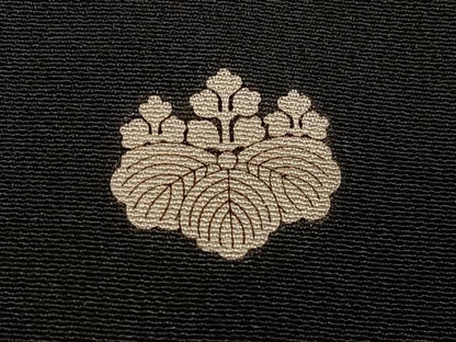 平和屋着物■豪華黒留袖　駒刺繍　飛鶴風景文　金彩　正絹　逸品　CABM2317xe