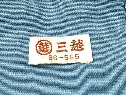 平和屋着物■上質な小紋　風景文　鬼しぼ縮緬　三越扱い　正絹　逸品　CABM2342xe