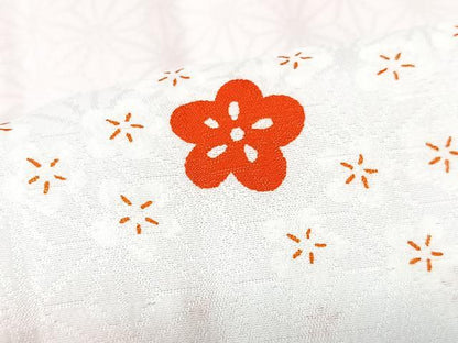 平和屋着物■長襦袢　無双仕立て　舞梅文　暈し染め　洗える着物　CABM2344xe