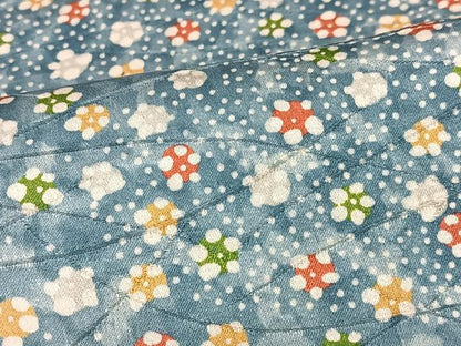 平和屋着物■上質な小紋　花尽くし　正絹　逸品　CABM2351xe