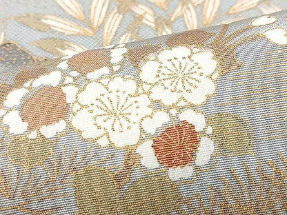 平和屋着物■豪華色留袖　駒刺繍　風景文　金彩　正絹　逸品　CABM2360xe
