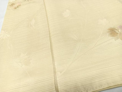 平和屋着物■上質な小紋　舞花文　正絹　逸品　CABM2368xe