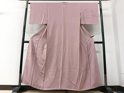 平和屋着物■訪問着　風景地紋　正絹　逸品　CABM2376xe