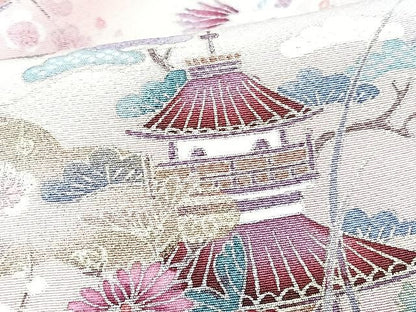 平和屋着物■豪華色留袖　風景文　暈し染め　金彩　正絹　逸品　CABM2380xe