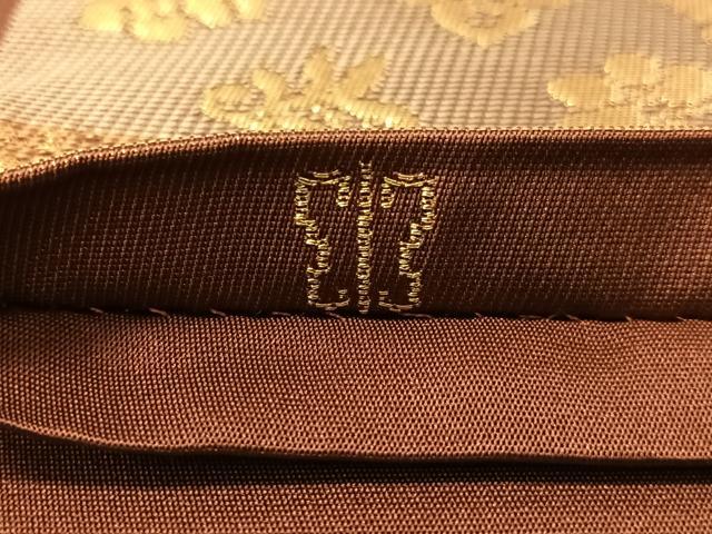 平和屋着物●西陣　川島織物　六通柄　本袋帯　名物裂　金糸　正絹　逸品　CABM2888vp