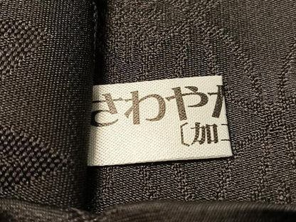 平和屋着物●六通柄袋帯　花丸文　金糸　正絹　逸品　CABM2903vp
