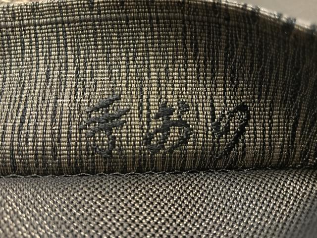 平和屋着物●六通柄袋帯　手織　櫛織　横段吉祥文　金糸　正絹　逸品　CABM2909vp