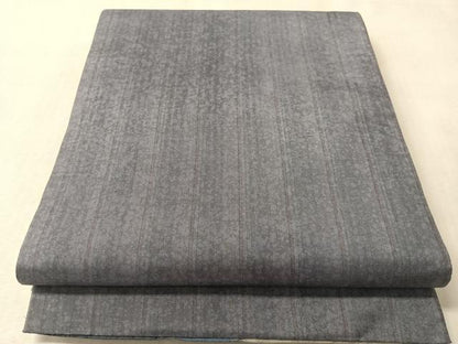 平和屋着物●両面　全通柄袋帯　本場縞大島紬地　手描き　絞り　刺繍　草花文　金彩　正絹　逸品　CABM2956vp