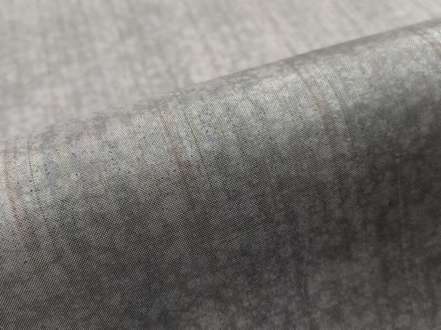 平和屋着物●両面　全通柄袋帯　本場縞大島紬地　手描き　絞り　刺繍　草花文　金彩　正絹　逸品　CABM2956vp