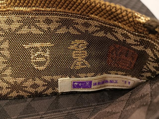平和屋着物●両面　全通柄袋帯　作家物　金華山織　百重　モール　さが美扱い　正絹　逸品　CABM2979vp