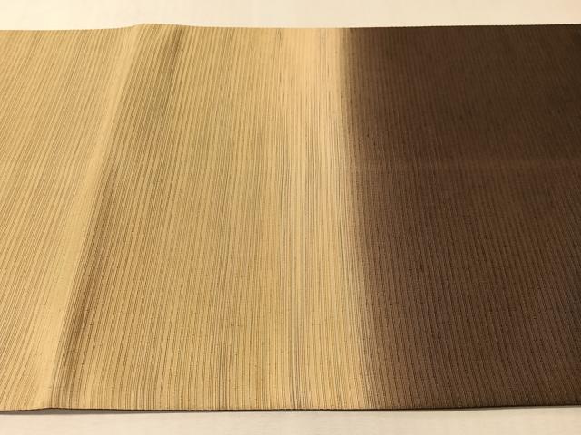 平和屋着物●太鼓柄袋帯　紬地　霞文　正絹　逸品　CABM3007vp