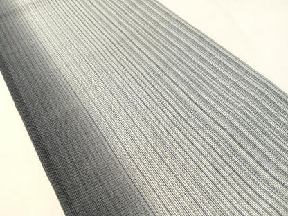 平和屋着物●両面　全通柄袋帯　縞　正絹　逸品　CABM3009vp