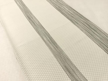 平和屋着物●両面　全通柄袋帯　縞　正絹　逸品　CABM3009vp