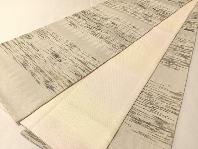 平和屋着物▽袋帯　スリーシーズン　春夏秋　六通柄　霞文　金銀彩　正絹　逸品　CABM3015vp
