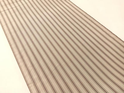 平和屋着物●西陣　両面　六通柄袋帯　夢風道一つ紋　立涌文様　銀糸　証紙付き　正絹　逸品　CABM3043vp