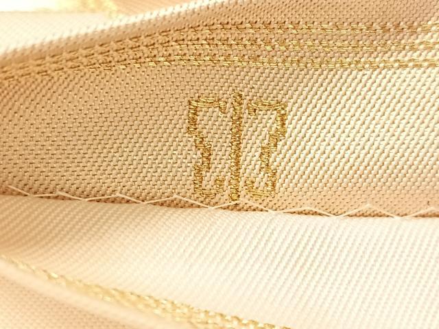 平和屋着物●西陣　川島織物　六通柄　本袋帯　地紙松竹梅天井文　金銀糸　正絹　逸品　CABM3051vp