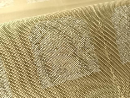 平和屋着物●全通柄　京袋帯　花兎　正絹　逸品　CABM3074vp