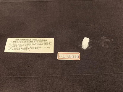 平和屋着物●西陣　六通柄袋帯　唐織　鎧縅　金銀糸　正絹　逸品　CABM3077vp