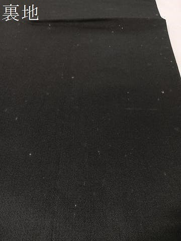 平和屋着物●龍村美術織物謹製　六通柄　本袋帯　作家物　龍織　鳩礼錦　黒地　金糸　正絹　逸品　CABM3079vp