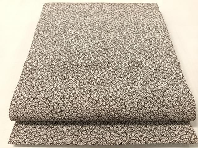 平和屋着物●九寸開き名古屋帯　小花小紋柄　正絹　逸品　CABM3158vp