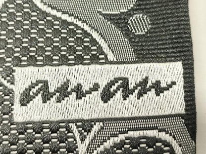 平和屋着物●「anan」ブランド　両面　半幅帯　舞花文/幾何学文　CABM3223ak