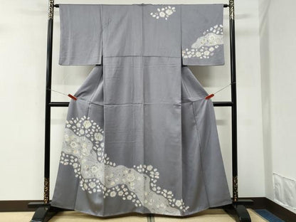平和屋着物●訪問着　辻が花　正絹　逸品　CABM3708yc