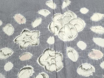 平和屋着物●訪問着　辻が花　正絹　逸品　CABM3708yc