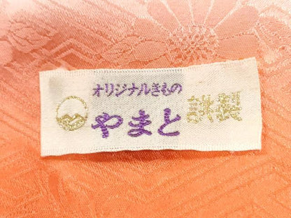平和屋着物●豪華振袖　総絞り　駒刺繍　牡丹花車文　やまと誂製　正絹　逸品　CABM3714yc