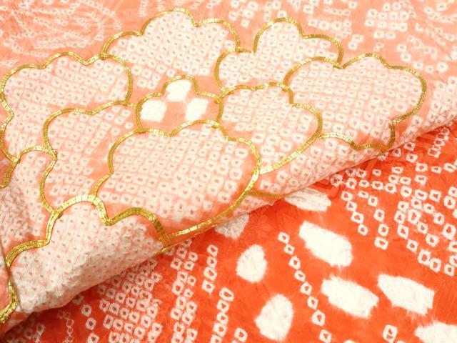 平和屋着物●豪華振袖　総絞り　駒刺繍　牡丹花車文　やまと誂製　正絹　逸品　CABM3714yc
