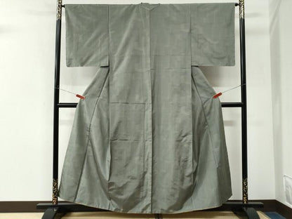 平和屋着物●本場大島紬　色紙重ね文　やまと誂製　正絹　逸品　未使用　CABM3725yc